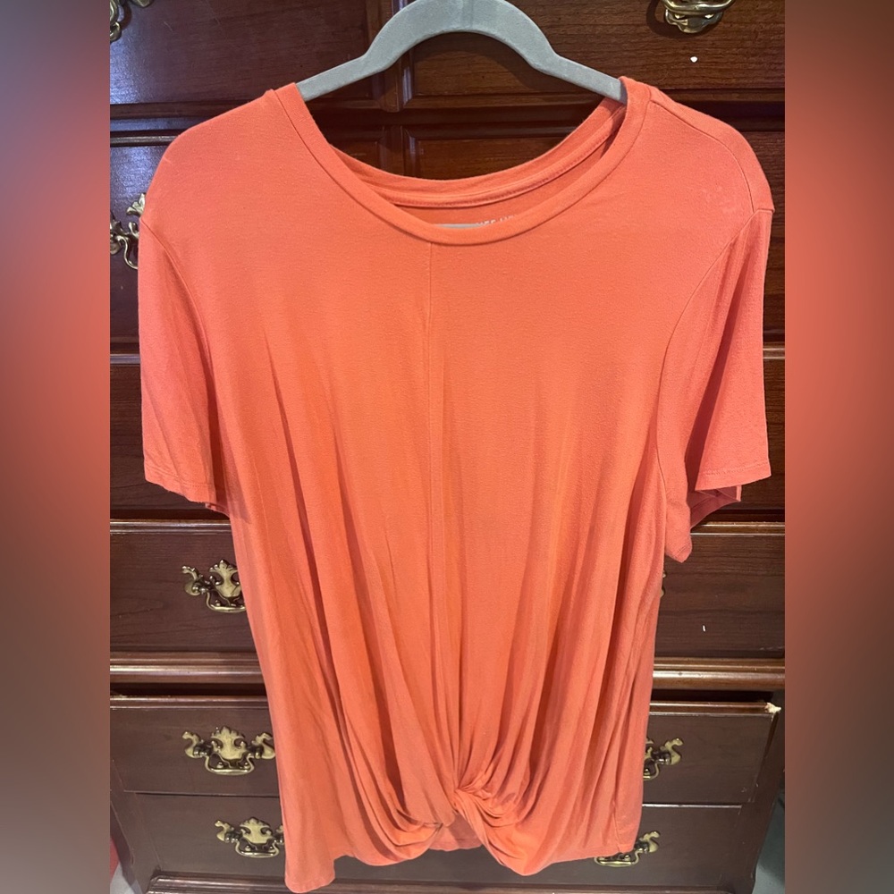 Ruff Hewn orange top, size 2x